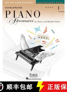 预订 Accelerated Piano Adventures for the Older Beginner - Sightreading Book 1 [9781616776596]