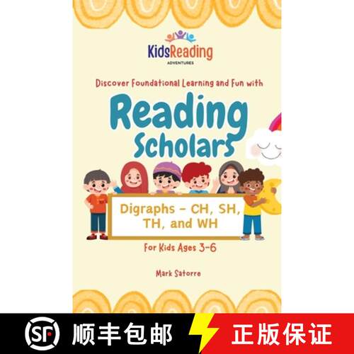 【3-4周达】Reading Scholars: Digraphs - CH, SH, TH, and WH [9798330302031]