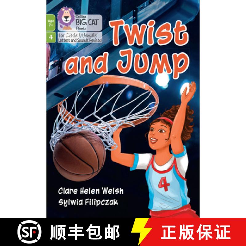 【3-4周达】Twist and Jump: Phase 4 Set 1 Blending Practice [9780008758196]