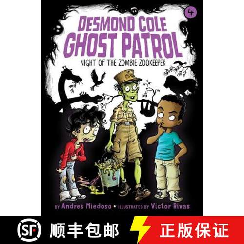 【3-4周达】Night of the Zombie Zookeeper: Volume 4 [9781534418059]