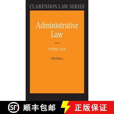 【3-4周达】精装 Administrative Law [9780199692323]