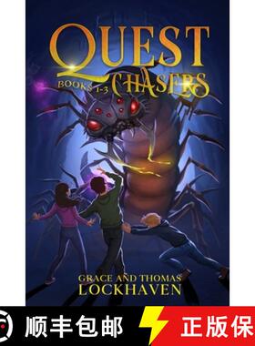 【3-4周达】Quest Chasers (Books 1-3): A Middle Grade Fantasy Series [9781639110797]