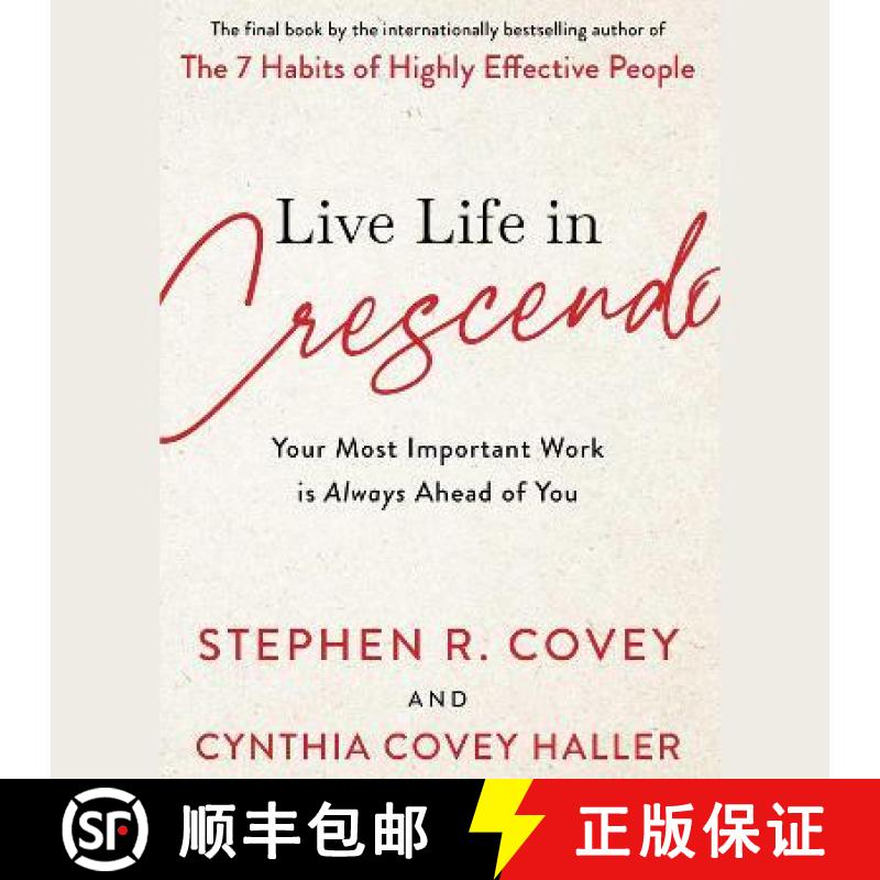 【3-4周达】Live Life in Crescendo : Your Most Important Work is Always Ahead of You [9781398514157]