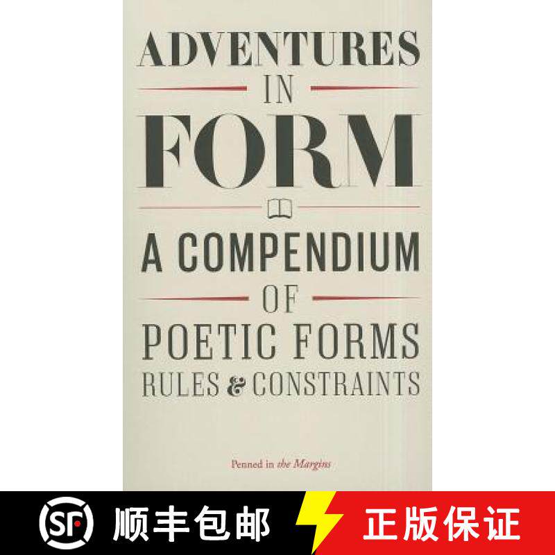 【3-4周达】Adventures in Form: A Compendium of Poetic Forms, Rules & Constraints [9781908058010]