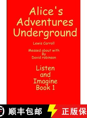 【3-4周达】Alice's Adventures Underground [9781291145069]