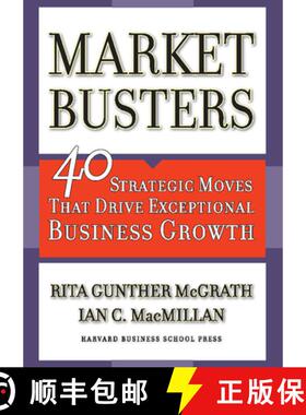 【3-4周达】Marketbusters : 40 Strategic Moves That Drive Exceptional Business Growth [9781591391234]