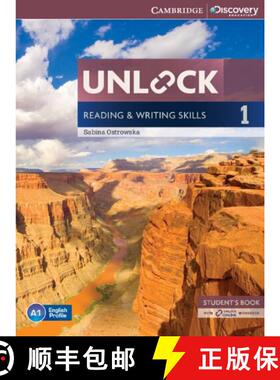 【2-3周达】Unlock Level 1 Reading and Writing Skills Student's Book and Online Workbook: - Unlock Lev... [9781107613997]