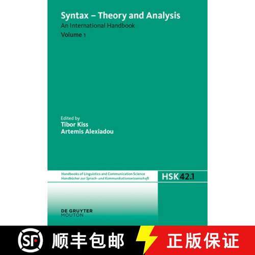 【3-4周达】精装 Syntax - Theory and Analysis Handbücher zur Sprach- und Kommunikationswissenschaft /... [9783110202762]