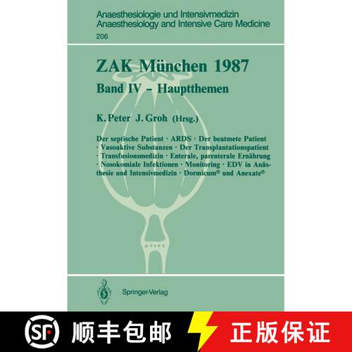 【3-4周达】Zak München 1987: Band IV -- Hauptthemen [9783540193876]