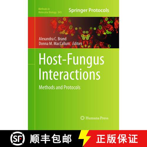 【3-4周达】Host-Fungus Interactions : Methods and Protocols (Softcover reprint of the original 1st ed... [9781493959044]