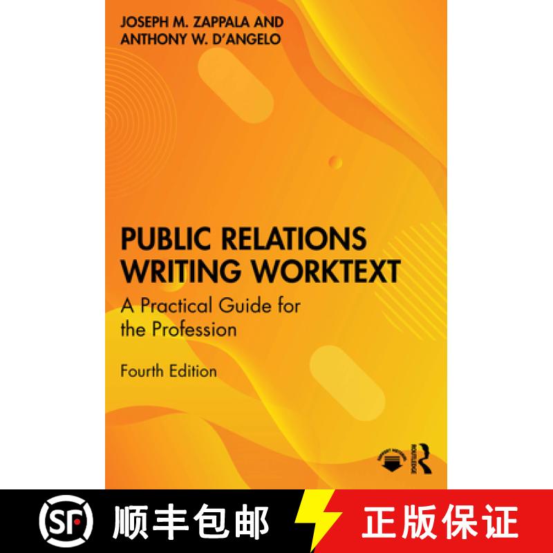 【3-4周达】Public Relations Writing Worktext: A Practical Guide for the Profession [9780367860028]