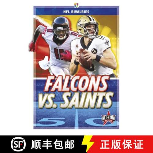 【3-4周达】NFL Rivalries: Falcons vs. Saints [9781644941676]