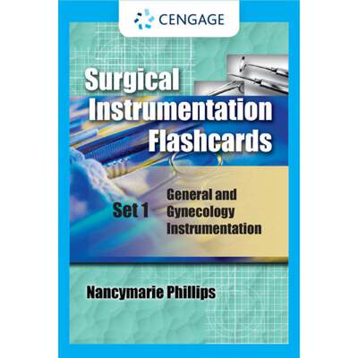 【4周达】Surgical Instrumentation Flashcards Set 1: General and Gynecological Instrumentation - Surgi... [9781428310506]