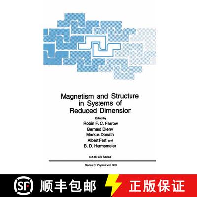 【3-4周达】精装 Magnetism and Structure in Systems of Reduced Dimension [9780306445293]