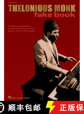 预订 Thelonious Monk Fake Book: C Edition [9780634039188]