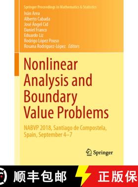 【3-4周达】Nonlinear Analysis and Boundary Value Problems: Nabvp 2018, Santiago de Compostela, Spain,... [9783030269890]