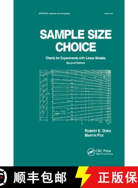 【3-4周达】Sample Size Choice: Charts for Experiments with Linear Models, Second Edition [9780367402921]