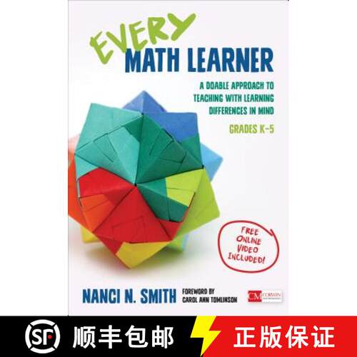 【3-4周达】Every Math Learner, Grades K-5: A Doable Approach to Teaching with Learning Differences in... [9781506340739]