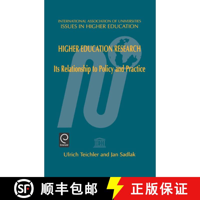 【3-4周达】Higher Education Researchits Relationship to Policy and Practiceissues in Higher Education... [9780080434520]