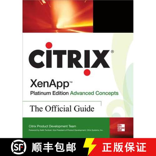 【3-4周达】Citrix XenApp (TM) Platinum Edition Advanced Concepts: The Official Guide [9780071543811]