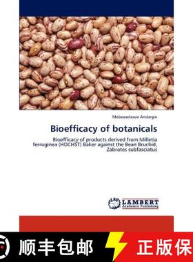 预订 Bioefficacy of botanicals [9783847323754]