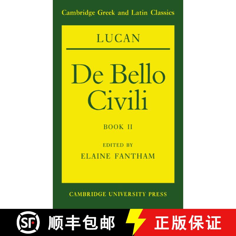 【3-4周达】Lucan: De bello civili Book II: - Lucan: De bello civili Book II [9780521422413]