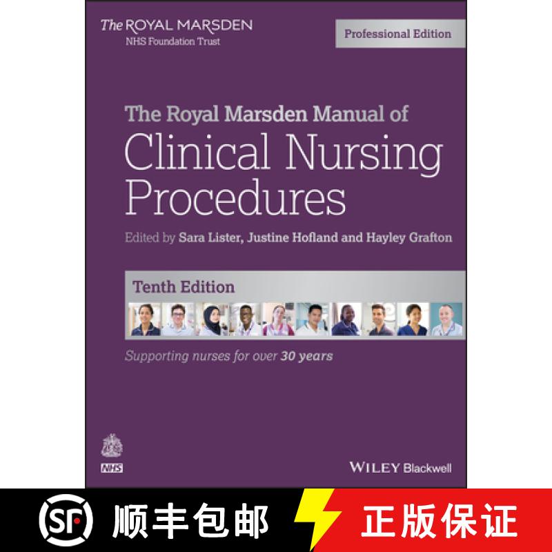 【3-4周达】The Royal Marsden Manual Of Clinical Nursing Procedures Professional Edition 10E [Wiley护... [9781119634386]