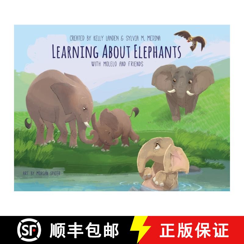 【3-4周达】Learning About Elephants - Paperback: Environmental Heroes Series [9781939871879]
