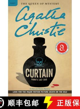 【3-4周达】Curtain: Poirot's Last Case: A Hercule Poirot Mystery: The Official Authorized Edition [9780062074096]