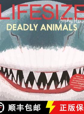 【3-4周达】Lifesize Deadly Animals [9781684645671]