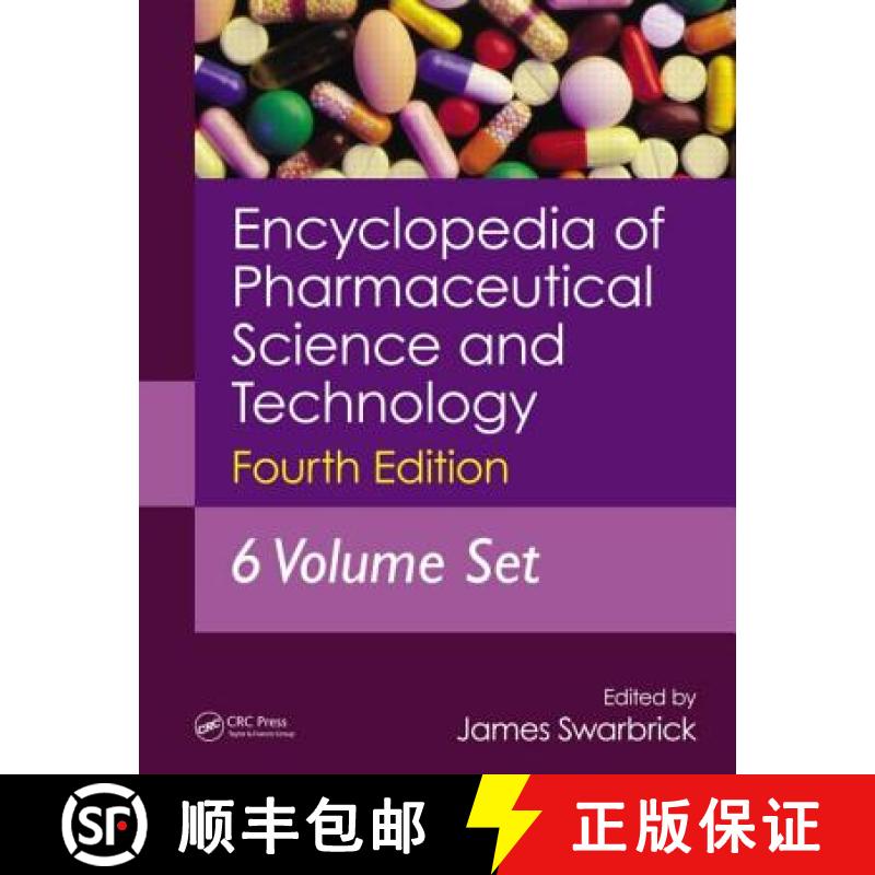 【3-4周达】Encyclopedia of Pharmaceutical Science and Technology, Six Volume Set (Print) [9781841848198]