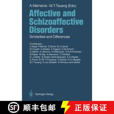 【3-4周达】Affective and Schizoaffective Disorders: Similarities and Differences [9783642753558]