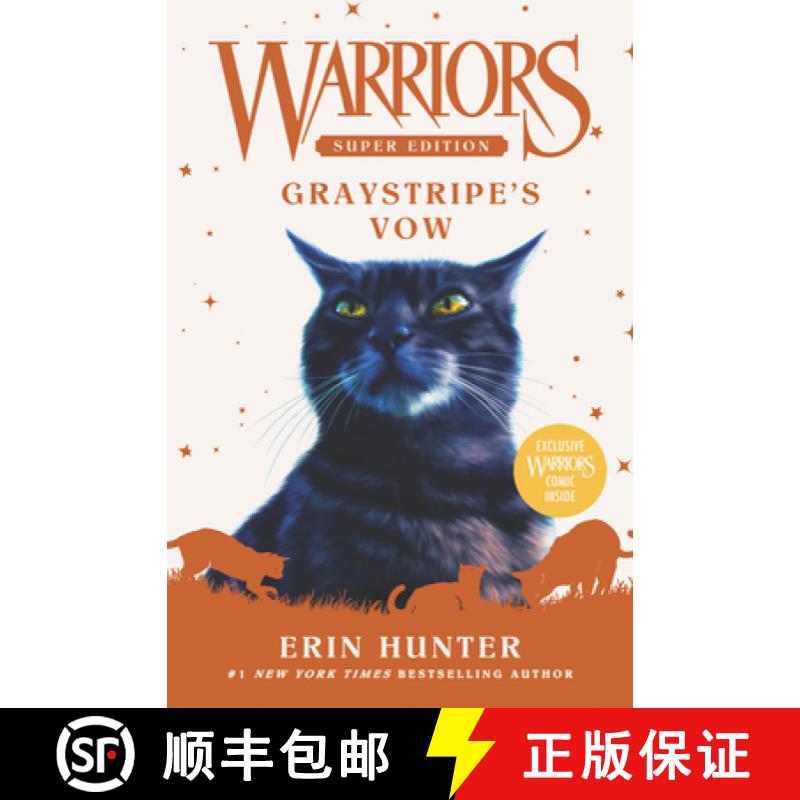 【3-4周达】Warriors Super Edition: Graystripe's Vow [9780062963031]