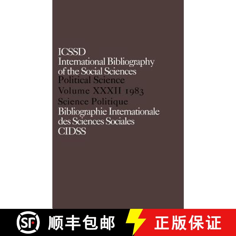 【3-4周达】IBSS: Political Science: 1983 Volume 32: - Political Science [9780422810906]