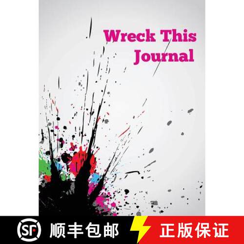 【3-4周达】Wreck This Journal [9781633838420]