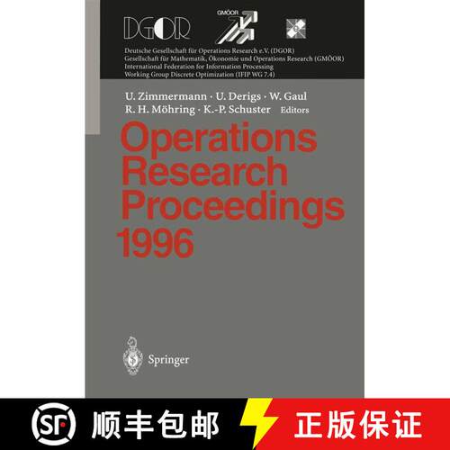 【3-4周达】Operations Research Proceedings 1996: Selected Papers of the Symposium on Operations Resea... [9783540626305]