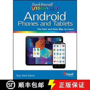【3-4周达】Teach Yourself Visually Android Phones And Tablets, 2Nd Edition [Wiley计算机] [9781119116769]