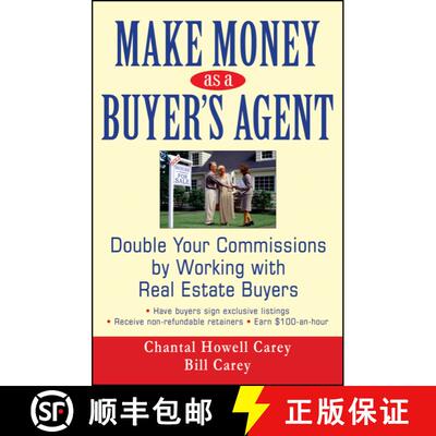 【3-4周达】精装 Make Money As A Buyer'S Agent: Double Your Commissions By Working With Real Estate Bu... [9780470051252]