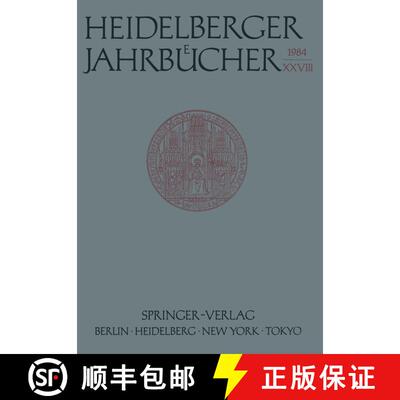 【3-4周达】Heidelberger Jahrbücher [9783540136392]