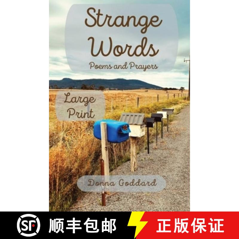 预订 Strange Words: Poems and Prayers Large Print [9780645822670]