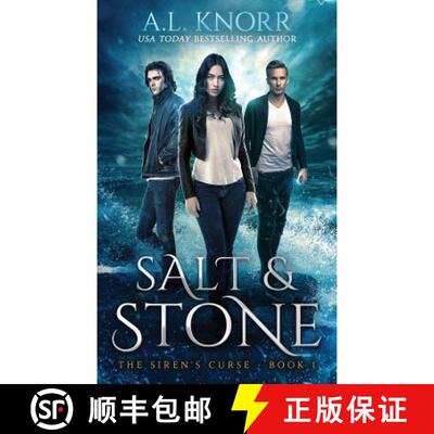 【3-4周达】Salt & Stone, The Siren's Curse, Book 1: A Mermaid Fantasy [9781989338025]