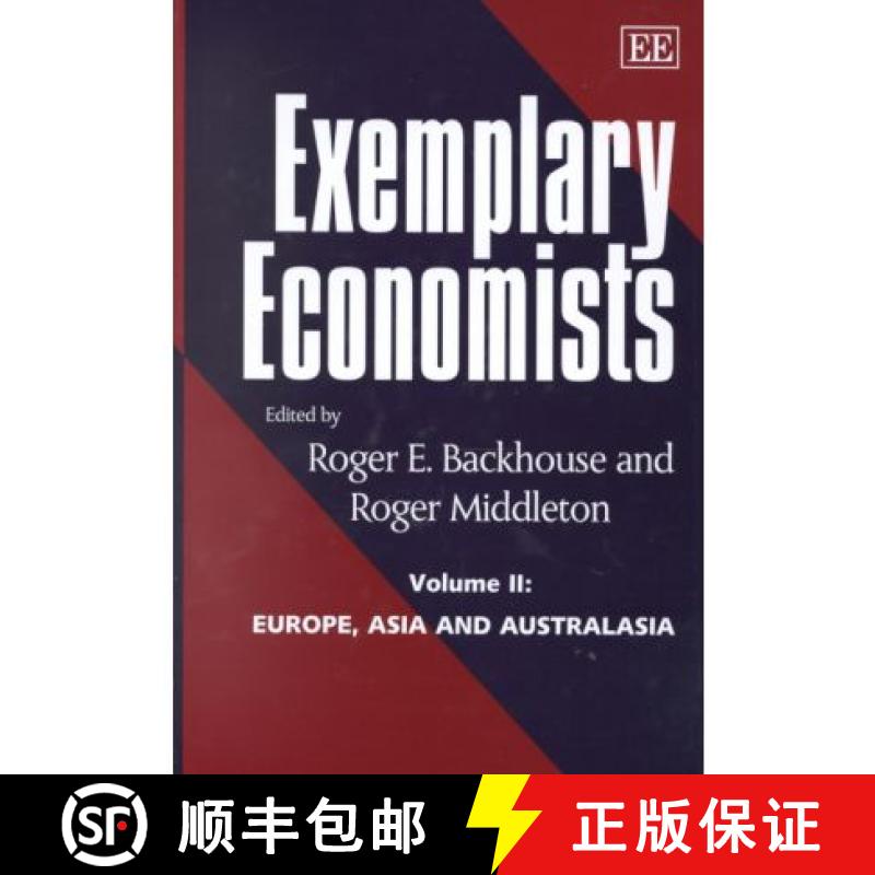 【3-4周达】Exemplary Economists: Europe, Asia and Australasia v. 2 [9781858989600]