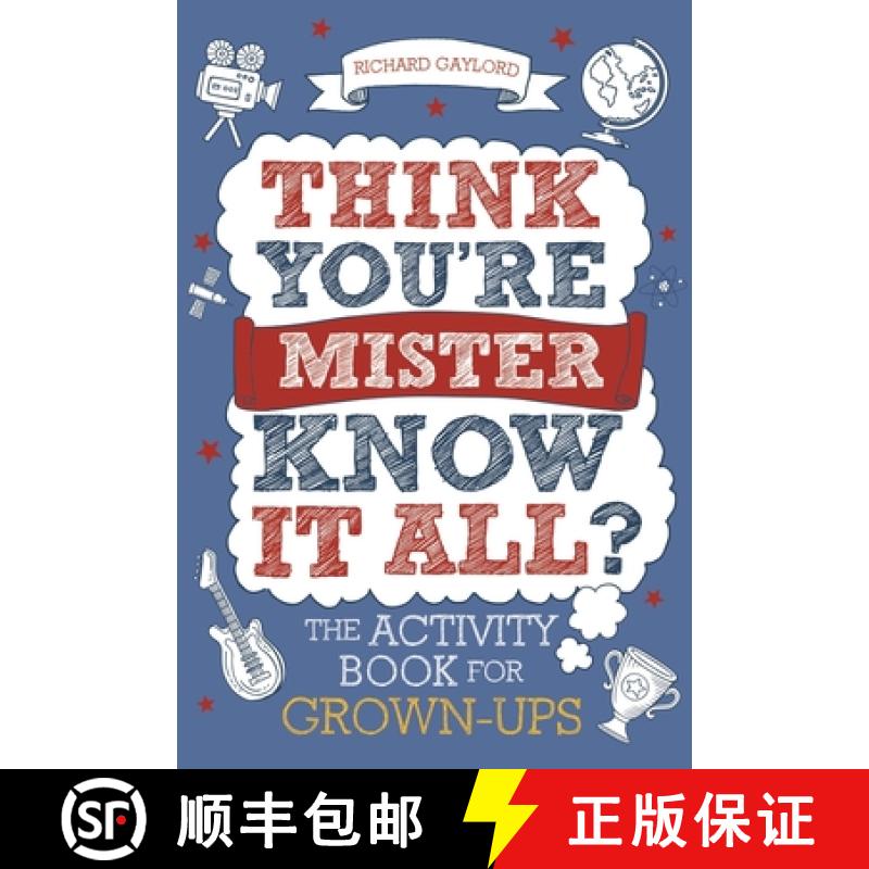【3-4周达】Think You're Mister Know-It-All?, Volume 2: The Activity Book for Grown-Ups [9781789292183]