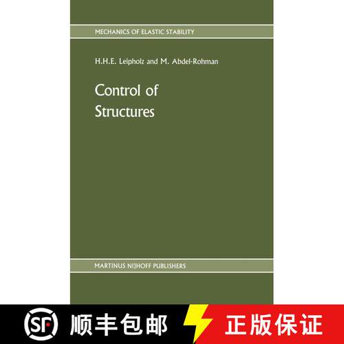 【3-4周达】精装 Control of Structures [9789024733217]