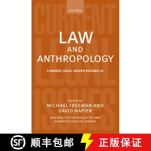 【3-4周达】精装 Law and Anthropology: Current Legal Issues Volume 12 [9780199580910]