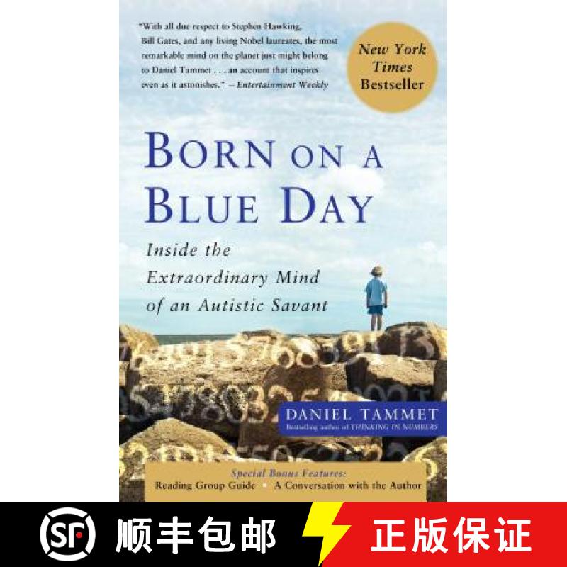 【3-4周达】Born on a Blue Day: Inside the Extraordinary Mind of an Autistic Savant [9781416549017]