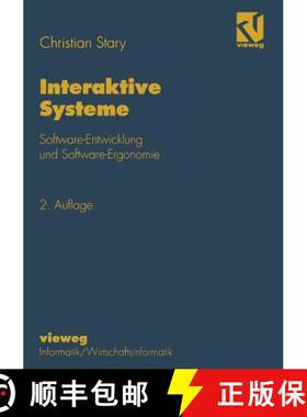 【3-4周达】Interaktive Systeme : Software-Entwicklung und Software-Ergonomie [9783322832030]