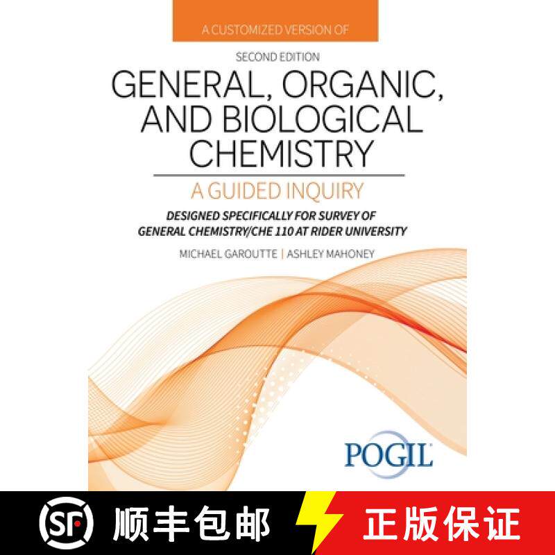 【3-4周达】Customized Version of General, Organic, and Biological Chemistry: A Guided Inquiry Designe... [9798765722930]