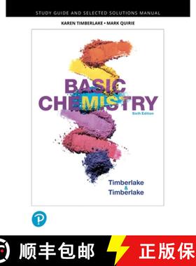 【3-4周达】Student Study Guide and Selected Solutions Manual for Basic Chemistry [9780134987118]
