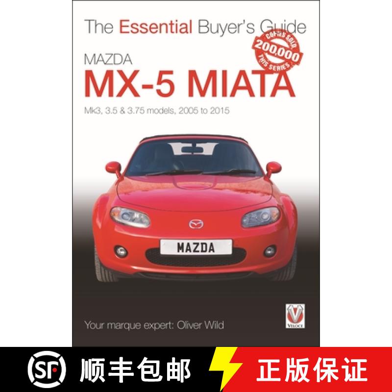 【2-3周达】Mazda MX-5 Miata : Mk3, 3.5 & 3.75 models, 2005-2015 [9781787117549]